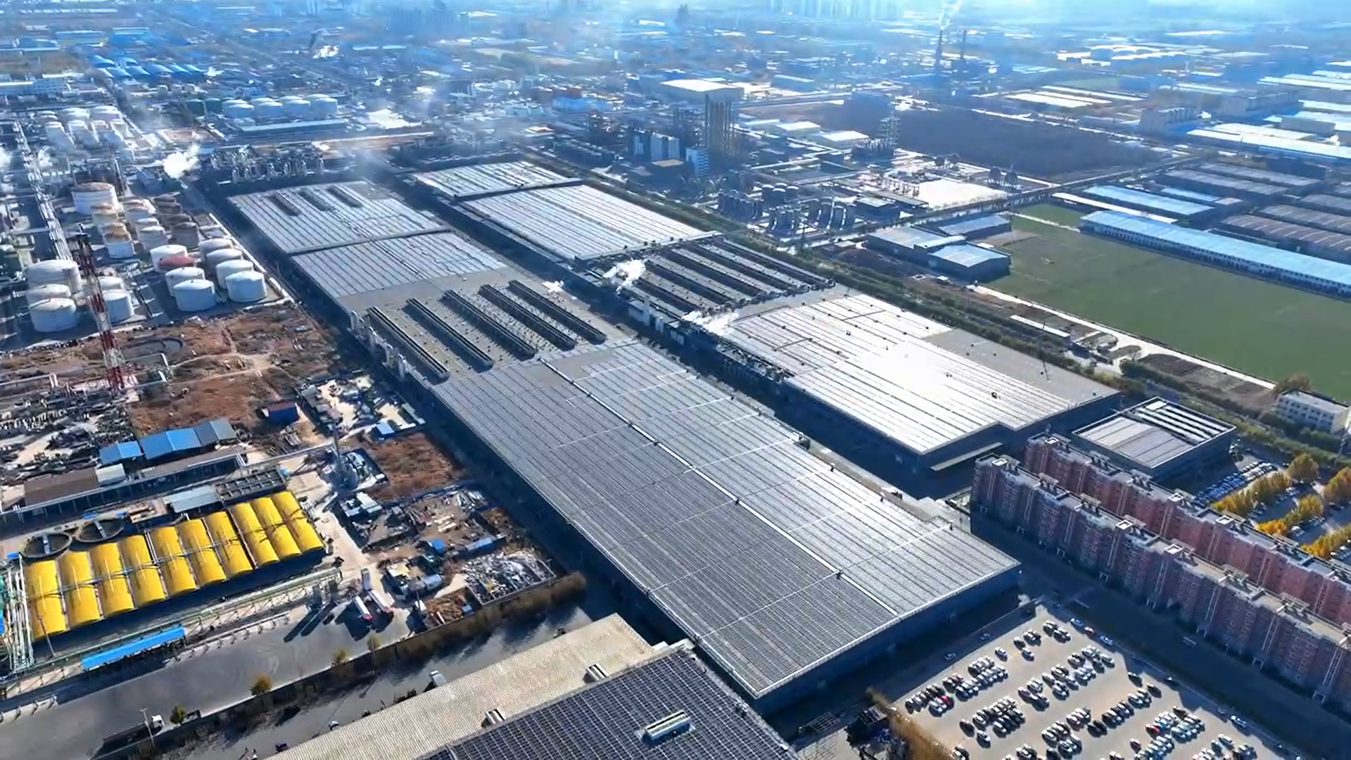 一号娱乐电子承建的省内容量最大分布式光伏及配储项目完成全容量并网交付